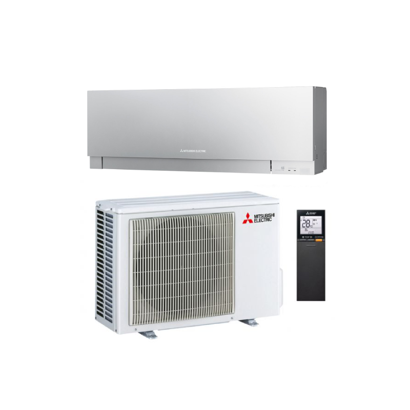 Mitsubishi Electric Premium Set 3.4 kW Schwarz