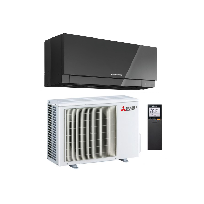 Mitsubishi Electric Premium Set 4.0 kW Schwarz