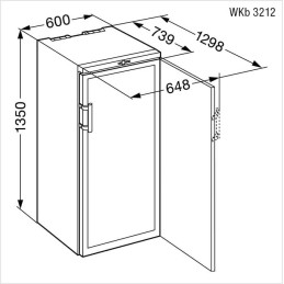 LIEBHERR Weinklimaschrank - WKb 3212